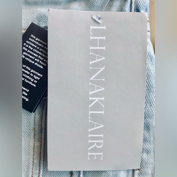 LHANA & KLAIRE BOUTIQUE RELAXED FIT CARGO DENIM JOGGER - Picture 13 of 13